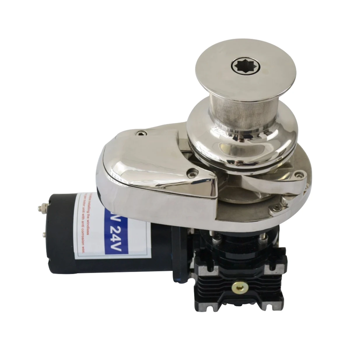 ZD 12V 24V قارب مرساة عمودية Windlass Capstan مرساة ونش لسفينة اليخوت #4