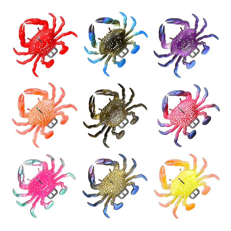 Lot De 6 Leurres De Pêche Légers Multicolores - 70mm, Plastique, Pour Eau Salée