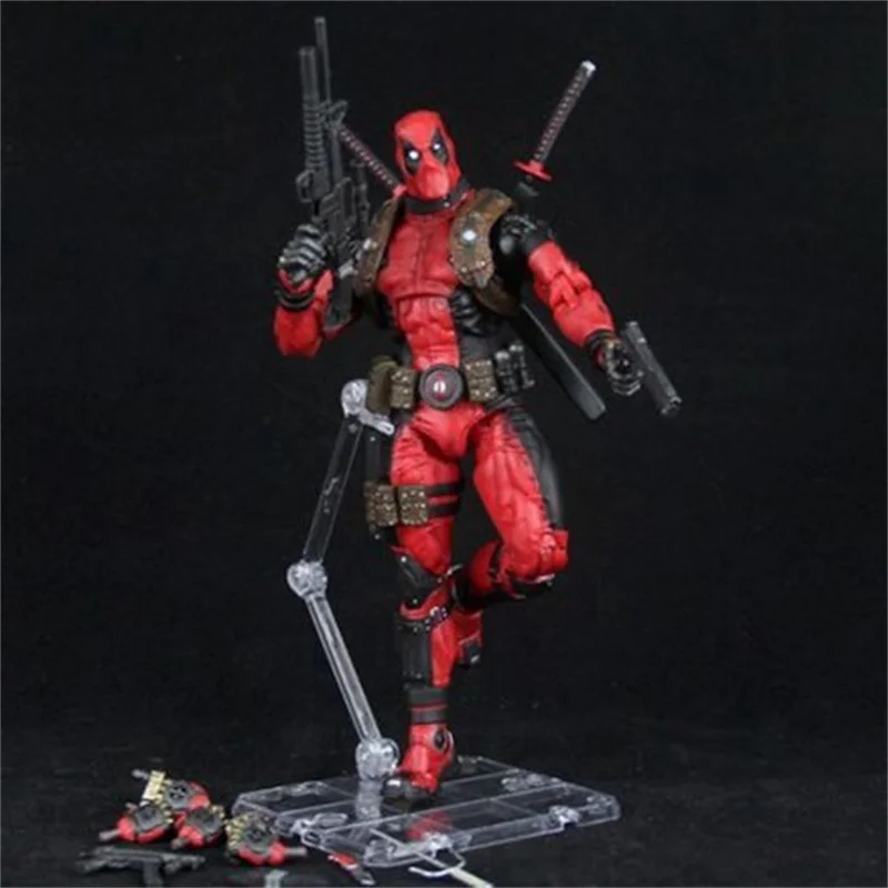 NECA X-Men Deadpool Actionfigur Superheld Deadpool Figur EPIC Ultimate 20CM Sammlermodell Spielzeugpuppe Geburtstagsgeschenk – Detail 5