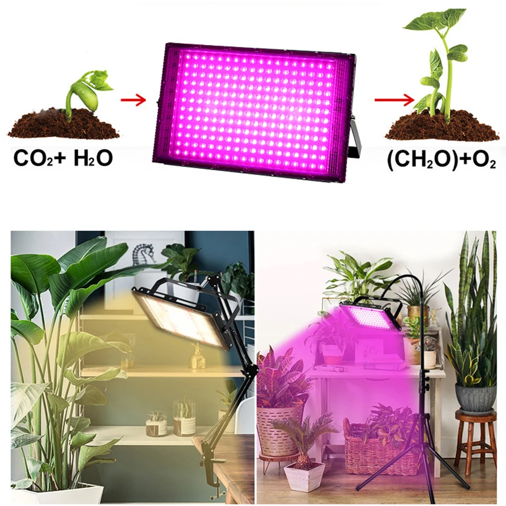 

Phytolamp For Plants Light 300W Led Grow Light Phyto Lamp Full Spectrum Bulb Hydroponic Lamp Greenhouse Flower Seed Grow Tent