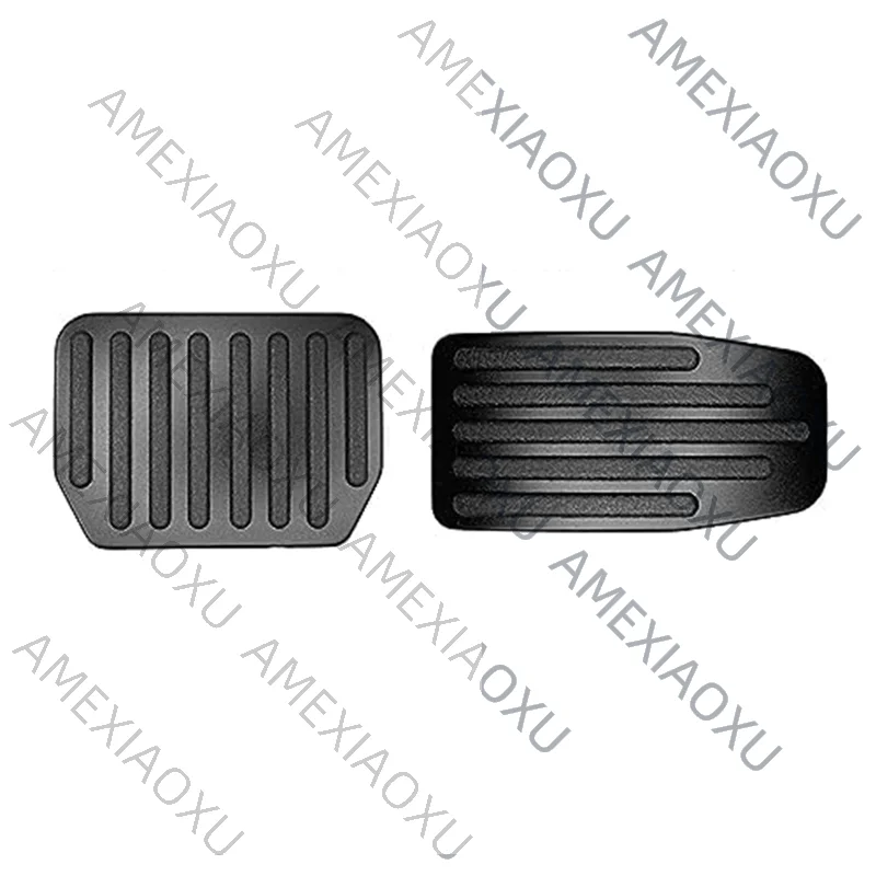 

AMEXIAOXU 2Pcs Replacement Parts For Tesla Model 3 Model Y Car Pedal Cover, Anti-Skid Brake Accelerator Pedal Cover