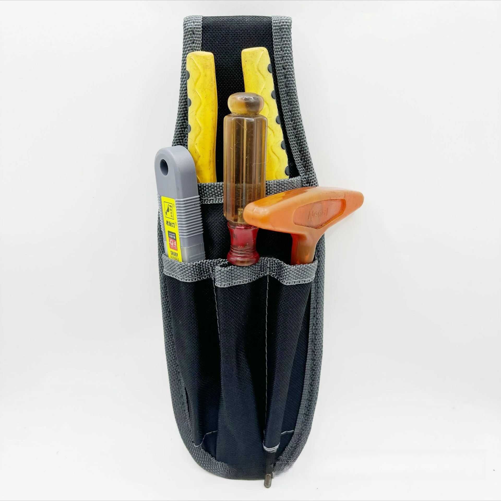 Tool Fanny Pack Woodworking Tool Storage Bag Multifunctional Portable Thickened Wear-resistant Strong Electrical Toolkit