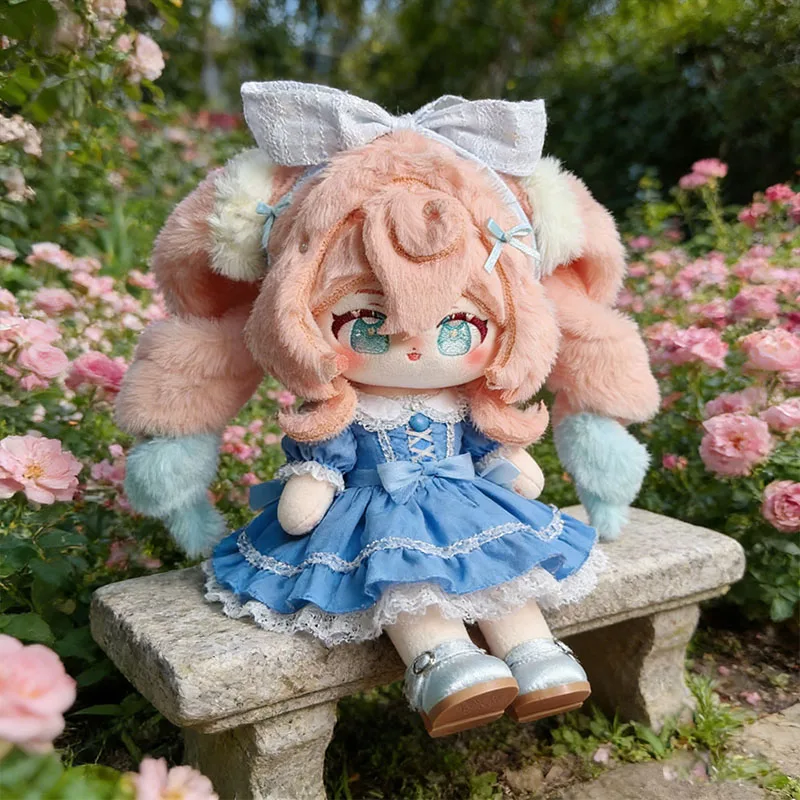 

Anime Game Honkai:Star Rail Hyacine 20cm Stuffed Cotton Doll Cute Dress Up Plush Toy for Adults and Children to Collect as Gifts