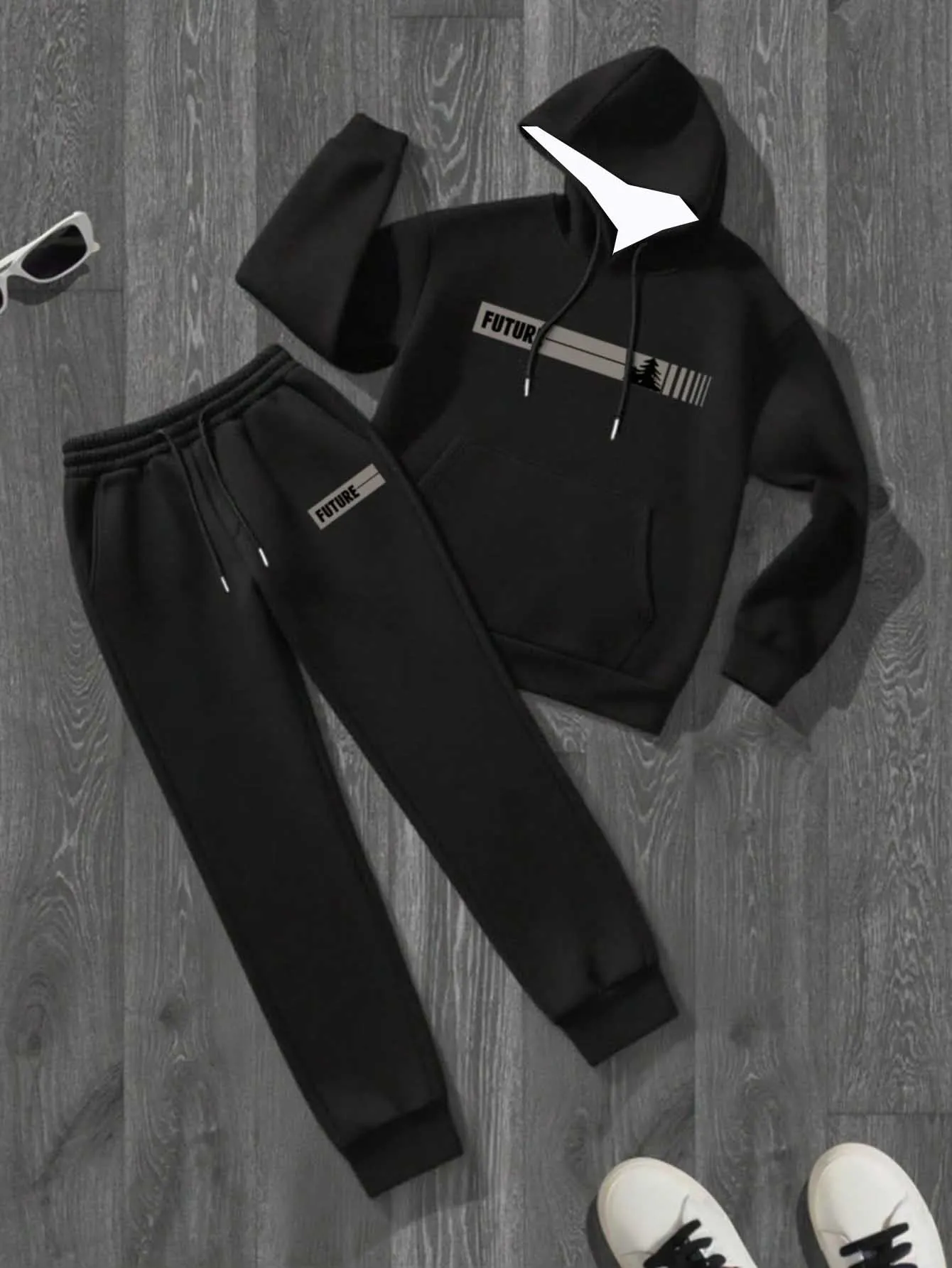 

Осенне-зимний бестселлер Y2K, мужской спортивный комплект, простой модный тренировочный дышащий комплект с 3D принтом, повседневный комфортный комплект из 2 предметов