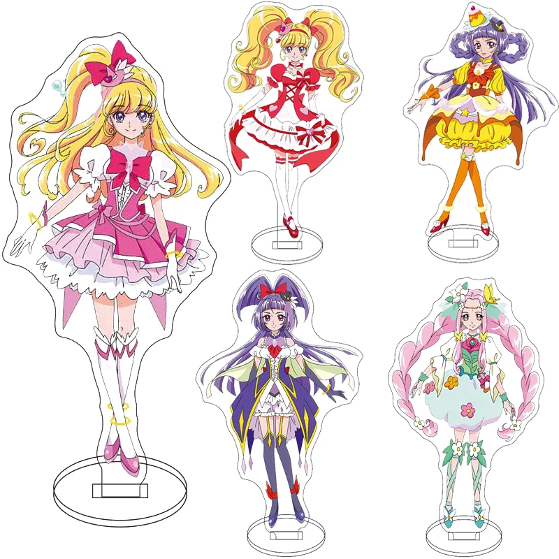 16CM Anime-Figur Witchy Pretty Cure! !～MIRAI DAYS～ Asahina Mirai Liko Hanami Kotoha Cos Acryl-Ständer Ornamente Geschenke