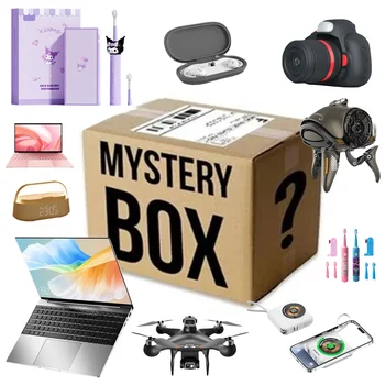 Echte Zufällige Mystery Box Elektronische Produkt Geburtstag Geschenk Glück Tasche Boxen caixa Blind Box Antistress Relief Spiel Spielzeug Anime