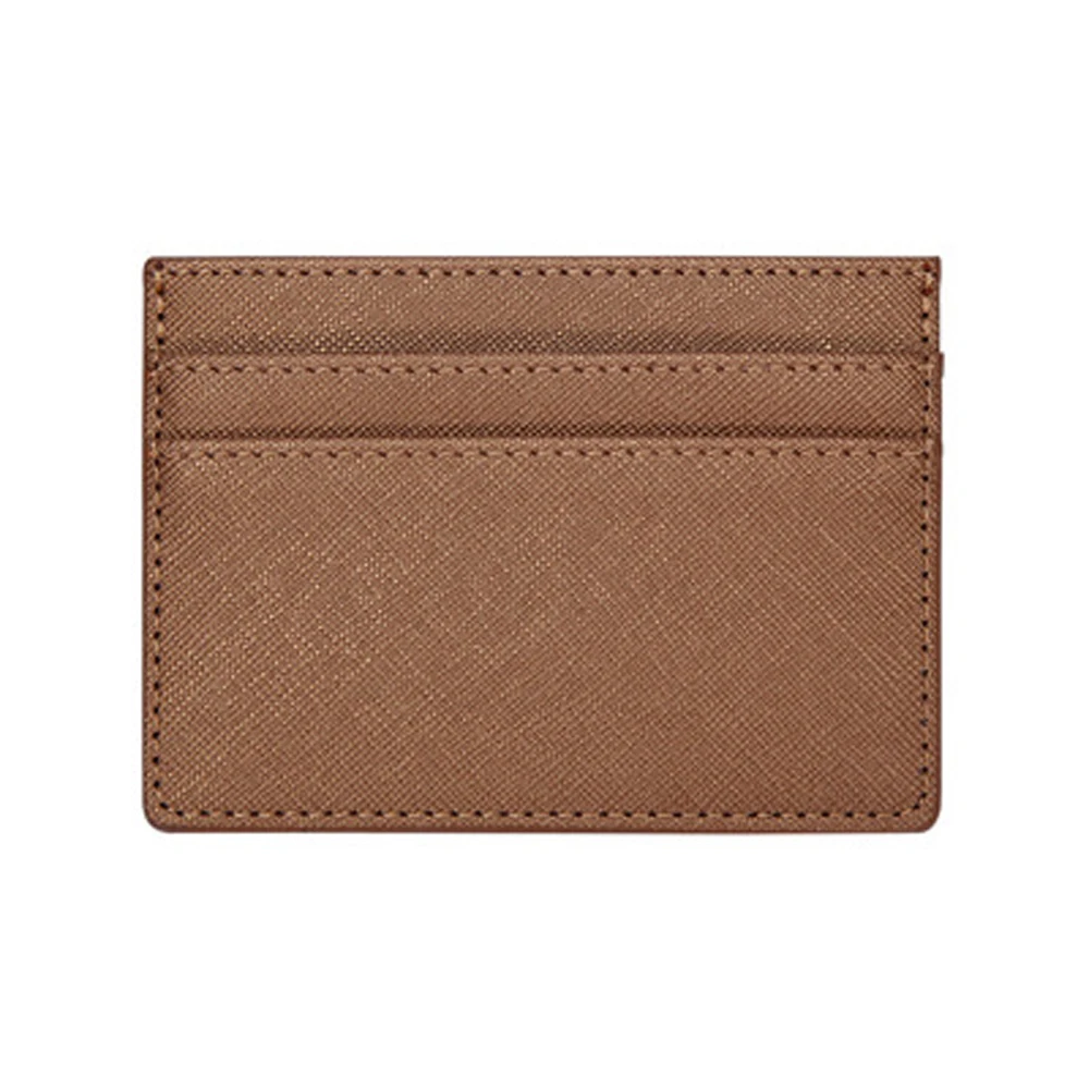 

PU Leather Women Double Sided Bank Card Credit ID Card Slim Card Holder Case Bag Business Wallet Coin Pouch