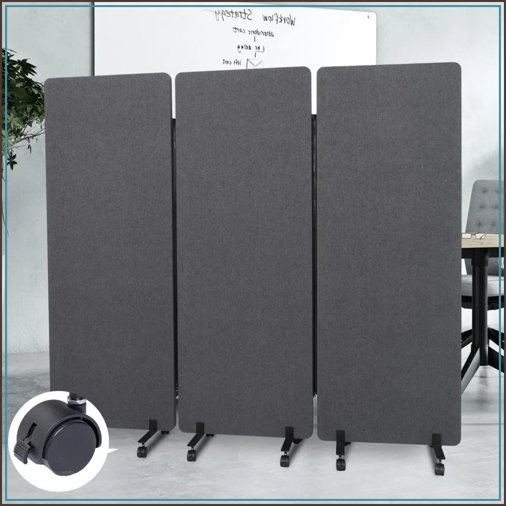 Portable Wall Divider Room Partition Office Acoustic Privacy Panel