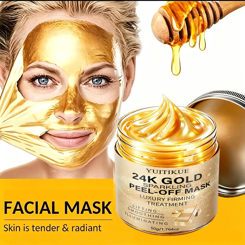 มาส์กหน้าแบบลอกออก 24K Gold Sp - Luxury Skincare Treatments บทวิจารณ์และราคา