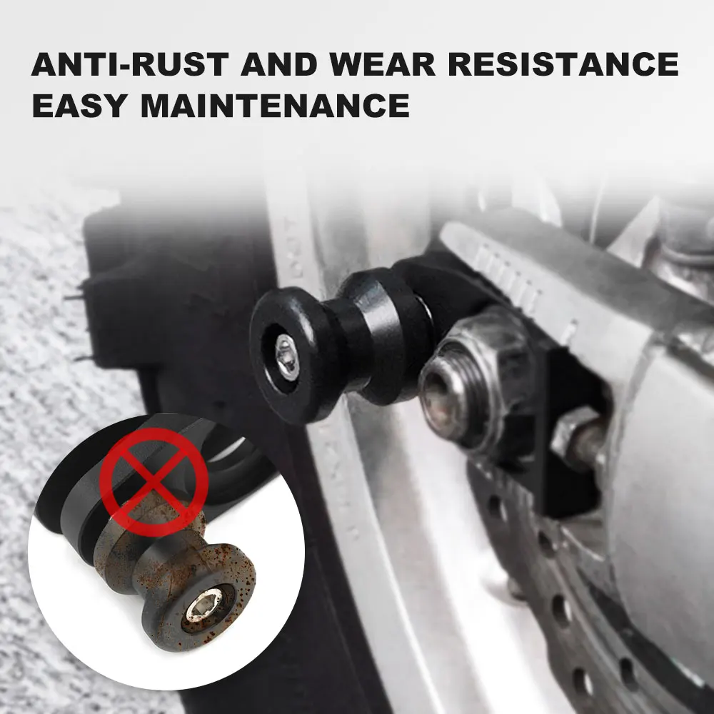 ตัวเลื่อนล้อหลังเพลาสวิงอาร์มสปูลส์สกรูตั้งรถจักรยานยนต์สำหรับคาวาซากิ KLX250 2010-2020 KLX300 2021 2022 2023 2024 klx 300