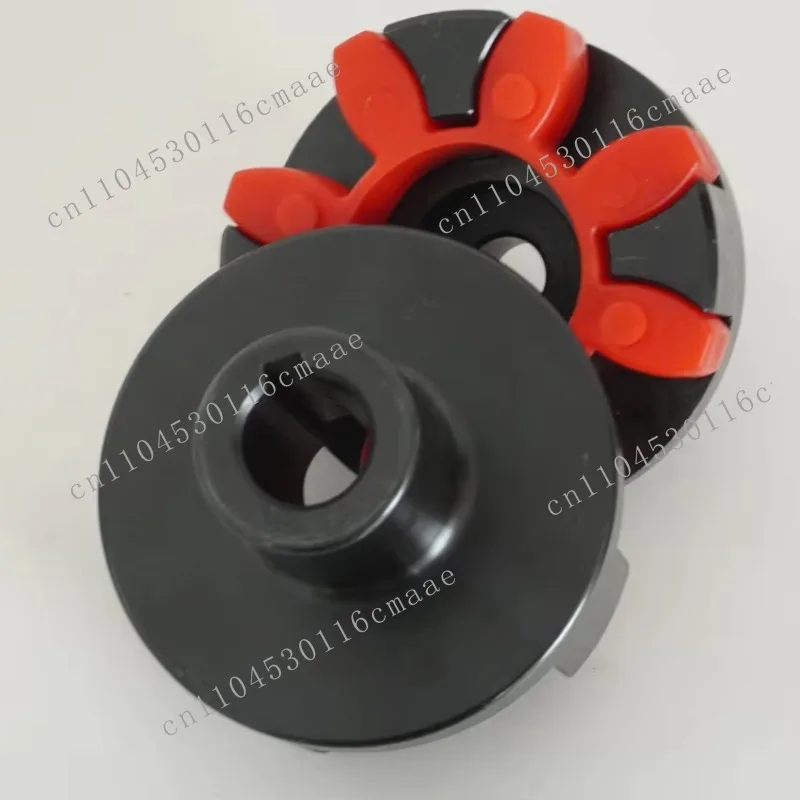 Flexible rubber star couplings, wear-resistant flexible black rubber star couplings
