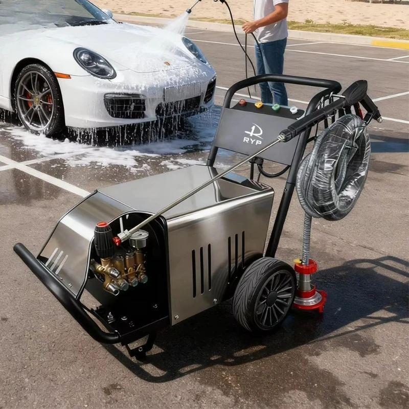 Industrial and Commercial Electric High-Pressure Washer Water Jet Pipeline Cleaning Machine