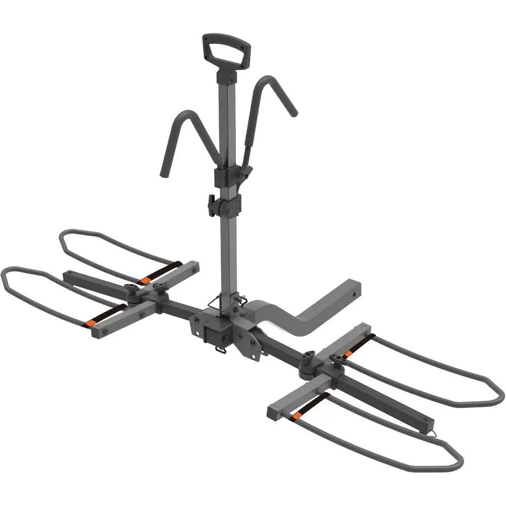 

Hitch Mount Bike Rack for 2 Bikes, Fits Cars, SUVs, and Trucks, Up to 60 lbs Each, 5 Tire Clearance