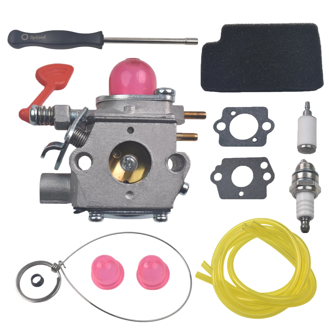 Carburetor Kit For Craftsman 358794600 25Cc 200 Mph / 430 Cfm Gas Blower 545081855