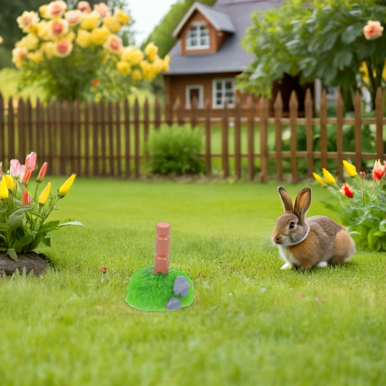 24Pcs Miniature Farm Accessories Micro Landscape Ornaments Detailed Plastic Wood Piles for DIY Farm Scene Crafting Portable Home