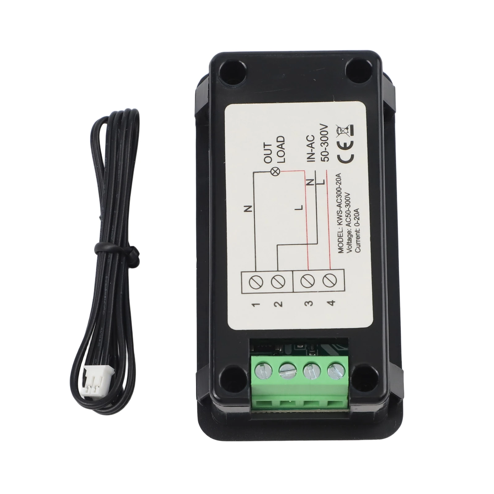 KWS-AC300 AC Power Meter Voltmeter Amperemeter with for reset and Timer Functions for Accurate Voltage Current Power Measurement