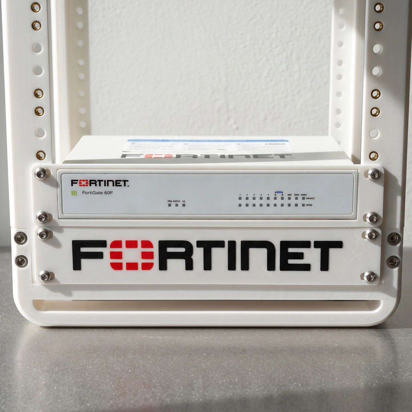 Suitable for Fortinet FortiGate 10-inch 1U Rack-Mount Tray – Cabinet Accessory