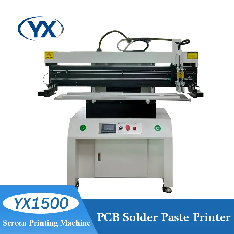 YX1500 stable work Semi automatic smt stencil screen printer /solder paste printing machine /Smt Solder Paste Printer