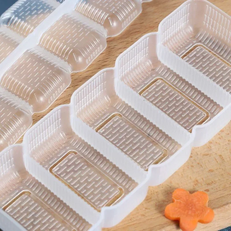 5 ثقوب السوشي قالب البلاستيك السوشي صانع اليدوية Ball بها بنفسك الأرز الكرة غير عصا الصحافة صندوق تخزين شكل الأرز بينتو أدوات المطبخ الطبخ