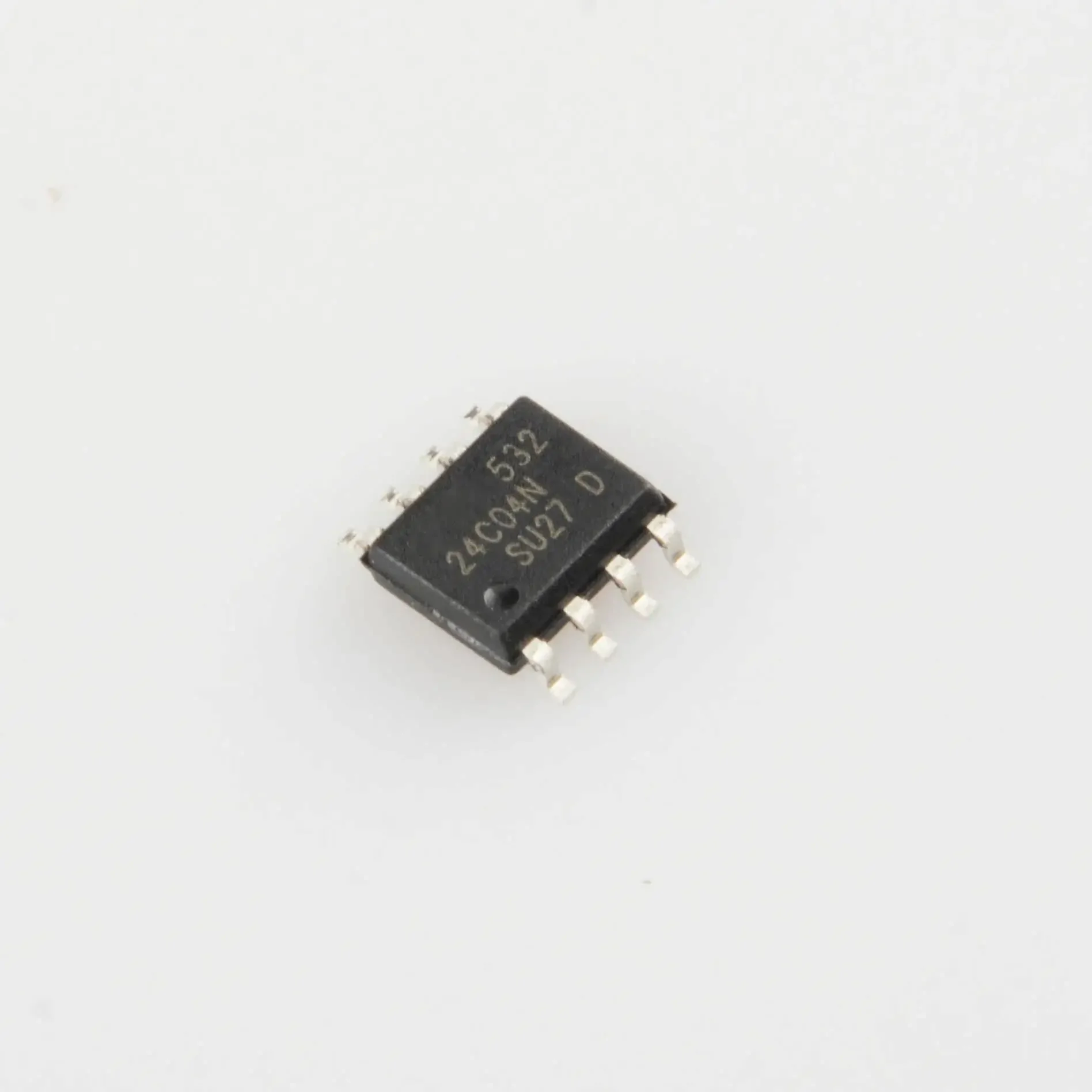 10pcs Original AT24C04N-SU27 AT24C04 SMD SOP8 memory chip, full range of matching