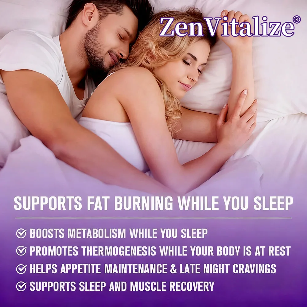 كبسولات حرق الدهون أثناء الليل - تقلل الشهية، مناسبة لكل من الرجال والنساء، وتعزيز عملية التمثيل الغذائي وتحسين جودة النوم