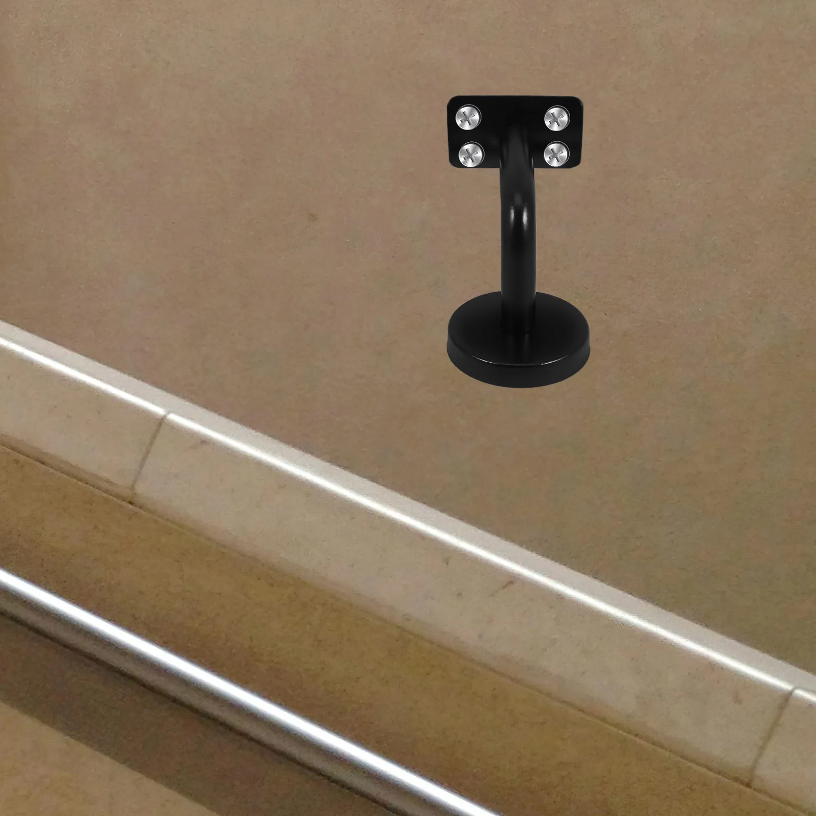 5 pezzi staffa per corrimano supporto per binario per scale supporti a parete staffe per binario in acciaio inossidabile bagno lavabo corridoio costruzione