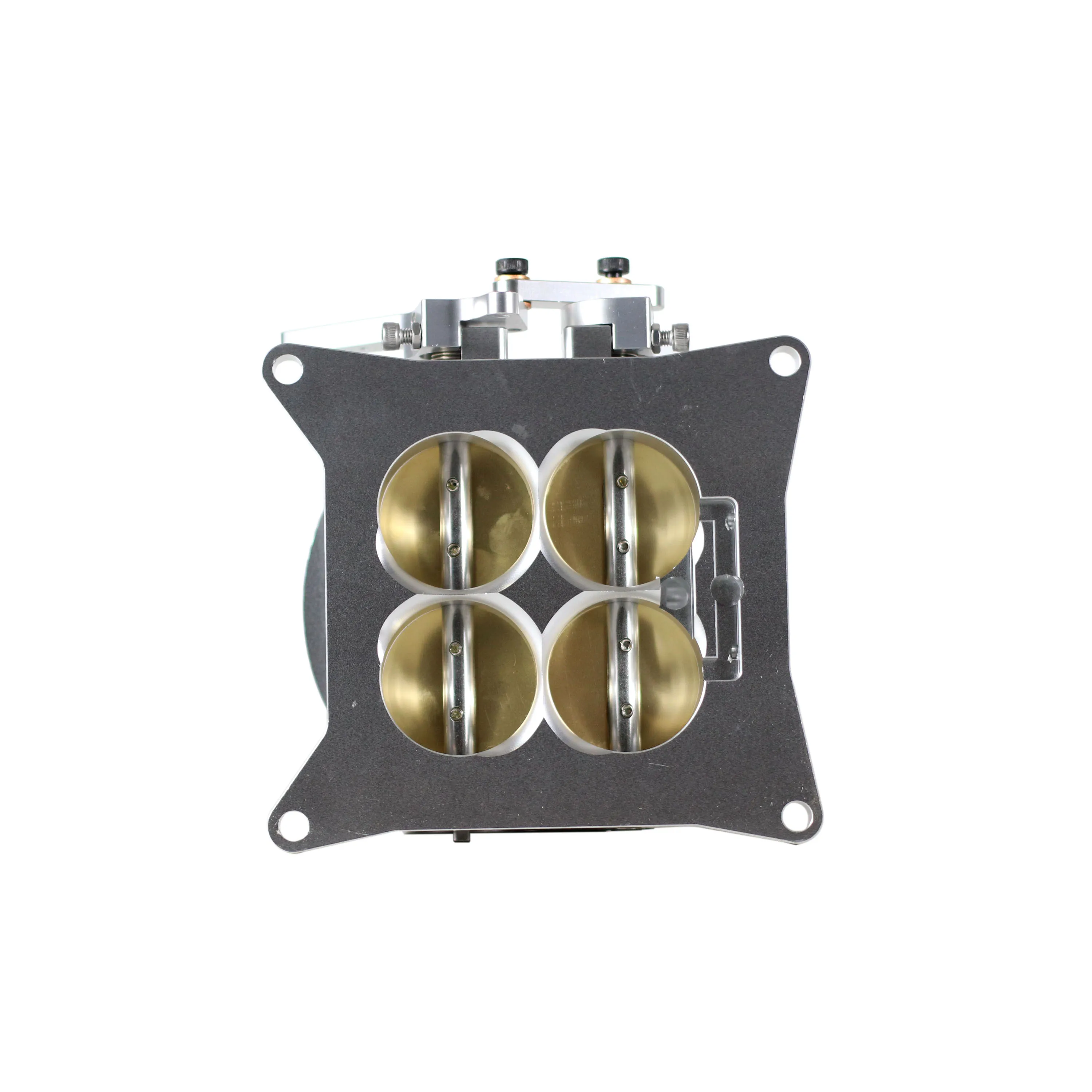 SherryBerg Billet EFI Fuel Injection CNC 1300CFM 1375CFM 4 Barrel 4150 Throttle Body Silivery Color FOR GM FORD IAT /TPS SENSORS