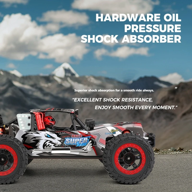 WL 124028 Brushless 4WD RC Car - 1:12 High Speed Drift, Boys' Gift Toy