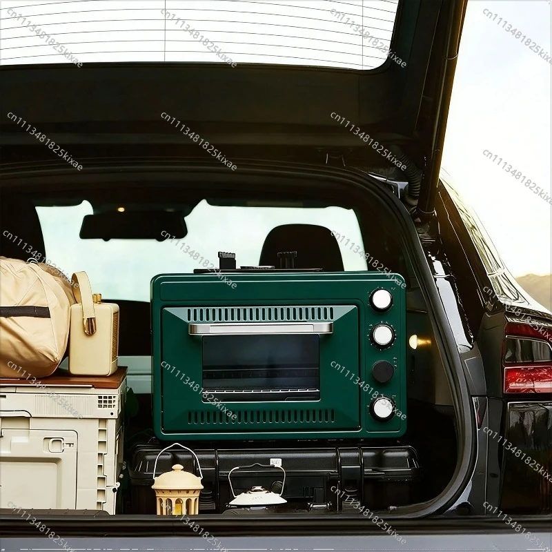 For Outdoor Grill Cassette Oven Integrated Portable Camping Picnic Large Capacity Baking Oven