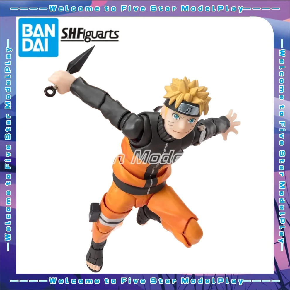 

【FS】BANDAI S.H.Figuarts NARUTO Uzumaki P99 Edition Action Figures Models Toys Gifts
