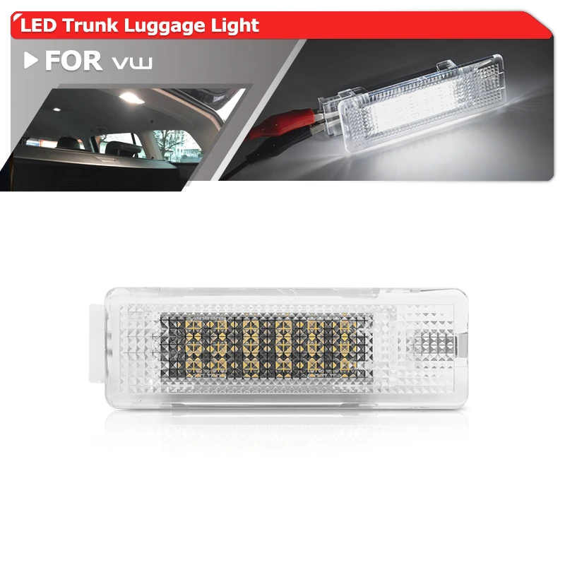 For Volkswagen VW Transporter T5 T6 2003-2020 1xLed Interior Boot Trunk Luggage Compartment Light