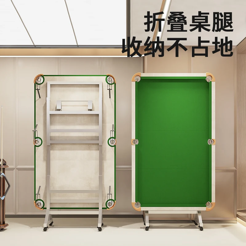 

Household Billiards Practice Table Vertical Folding Adult Chinese Ball Five-point Practice Clearance Ideas Low Pole