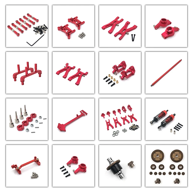 

Электрическая игрушечная машинка Wltoys подходит для A949 A959 A969 A979, комплект обновления деталей с дистанционным управлением в масштабе 1/18, изготовлен из металла