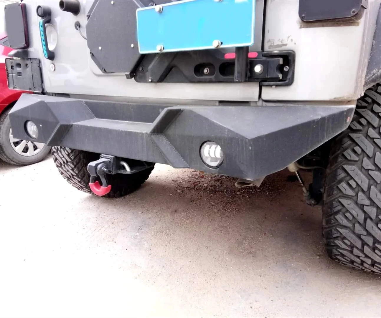 Exterior Accessories Car Rear Bumper  Rear Bull Bar
