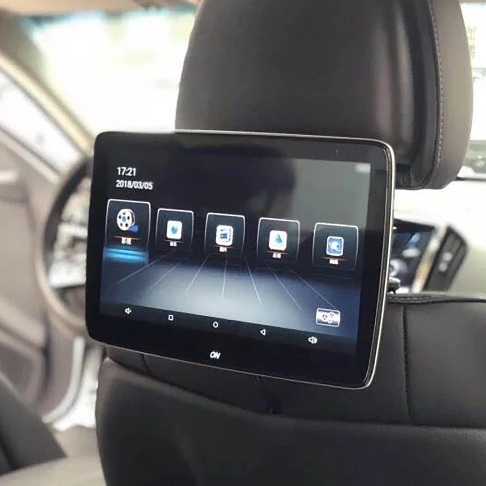 

11.6‘’ Headrest Monitor Display IPS Android Touch Screen For Mercedes Benz GLS X167 Car TV Rear Seat Player Video BT AirPlay