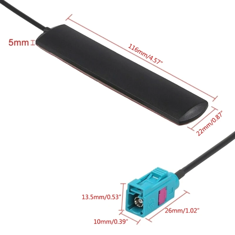 Автомобильный аксессуар, сменная антенна Wi-Fi GSM-3G FAKRA для приложений NBT-Carplay, модернизированная антенна, автомобильный