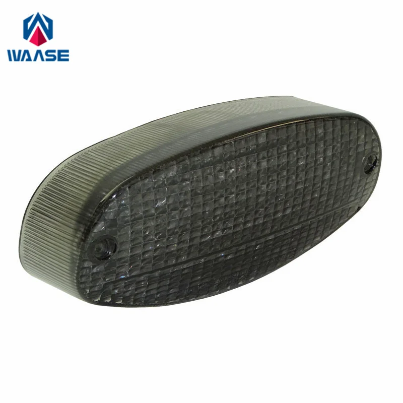 

waase For Yamaha V Star 650 XVS650 Custom 1998-2014 E-Mark Tail Light Brake Turn Signals Integrated LED Light