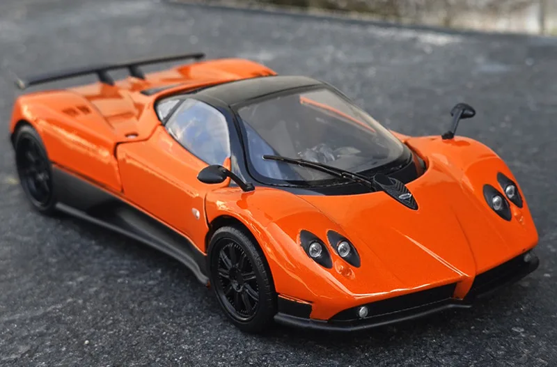 

1/24 New Arrival Special Price Diecast Metal Italian Luxury Elegant Zonda F Sports Car Model Furniture Display Collection Toys