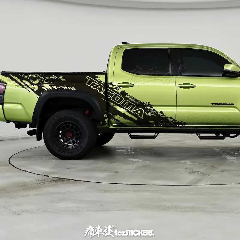 

Автомобильная наклейка для украшения багажника Toyota Tacoma, модные спортивные виниловые наклейки на заказ, аксессуары для пленки