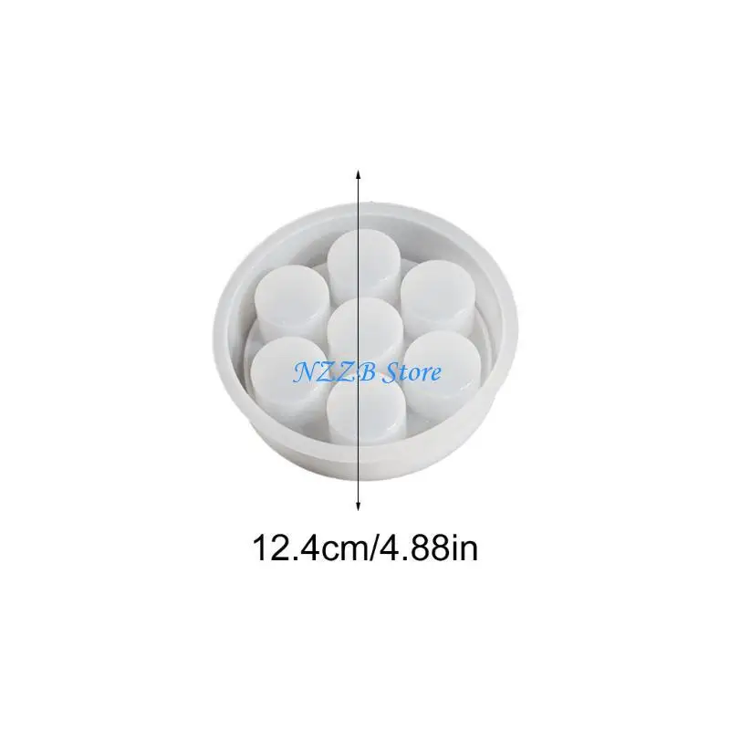 

T21F Dices умирает смола отливки плесень 7 игр форм Pentagon Square Triangle