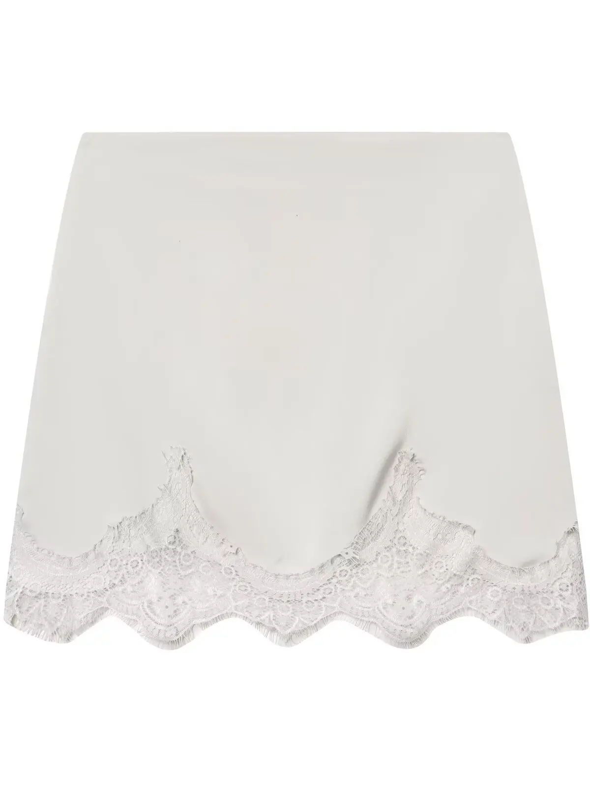 High Waist Lace Patchwork Bodycon Short Skirt Silk Satin Texture Elegant Sexy Half-length Summer Skirts for Women