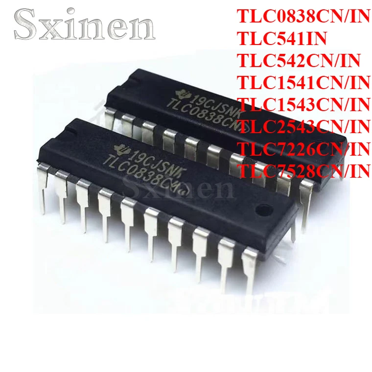 10PCS/LOT  TLC0838CN/IN  TLC541IN  TLC542CN/IN  TLC1541CN/IN  TLC1543CN/IN  TLC2543CN/IN  TLC7226CN/IN  TLC7528CN/IN