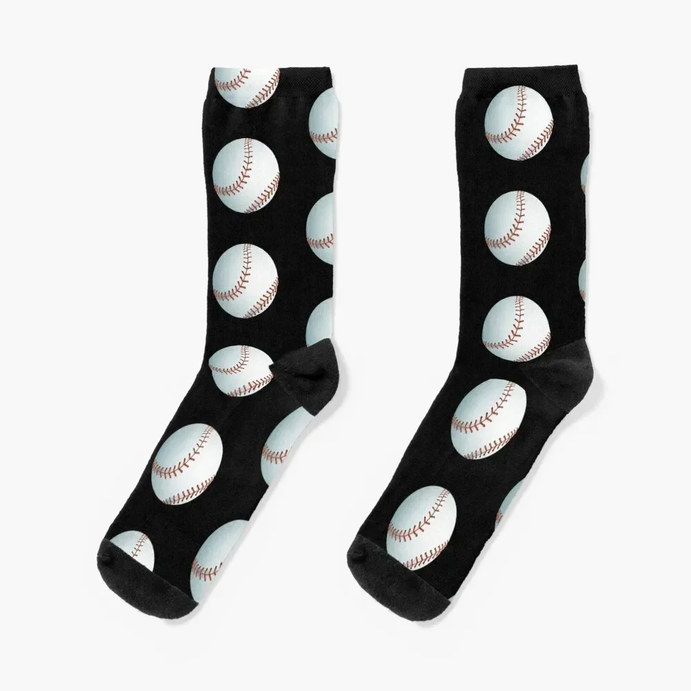

Baseball Pattern Socks retro funny gifts winter thermal golf Male Socks Women's