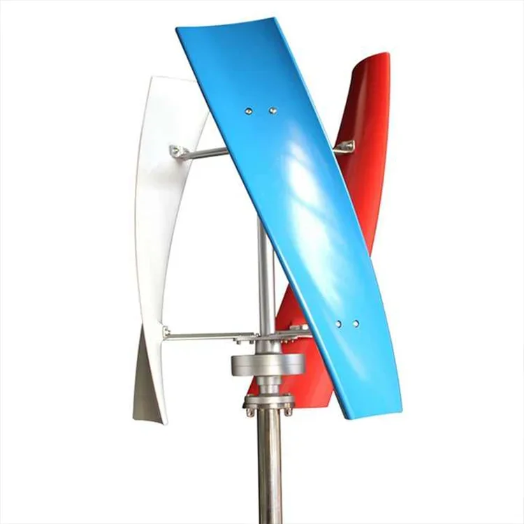 Free Energy 1000W 1500W 2000W Vertical Axis Wind Turbine Generator 3 Blades 12V 24V Low Speed Windmill With Controller Inverte