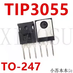 (10-20pcs)100% New original TIP3055  TO-247 15A 100V Chipset