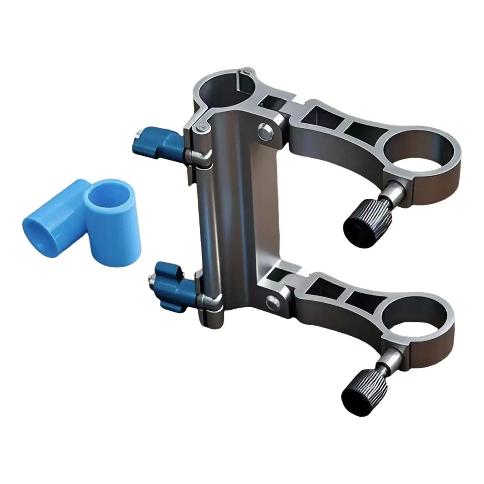 Fodable Sturdy High Strength Universal Fishing Chair Umbrella Stand Rack Adjustable Umbrella Hanger Bracket for Bleacher Outdoor
