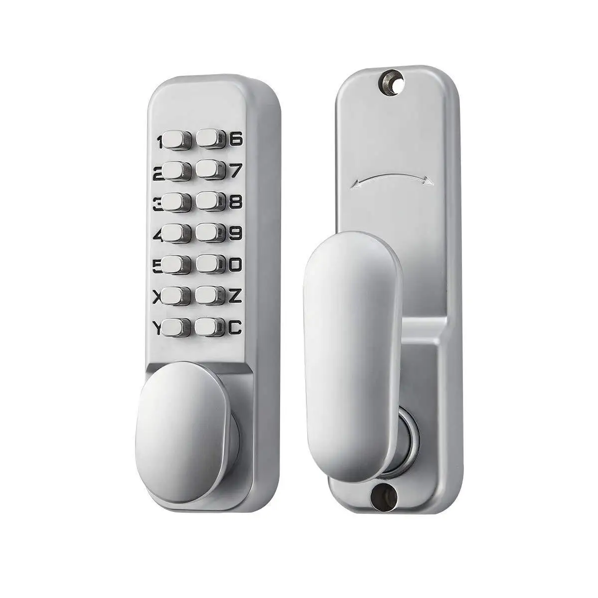 

Pure mechanical combination lock waterproof and tamper-proof no need for power supply stronger safer and more durable