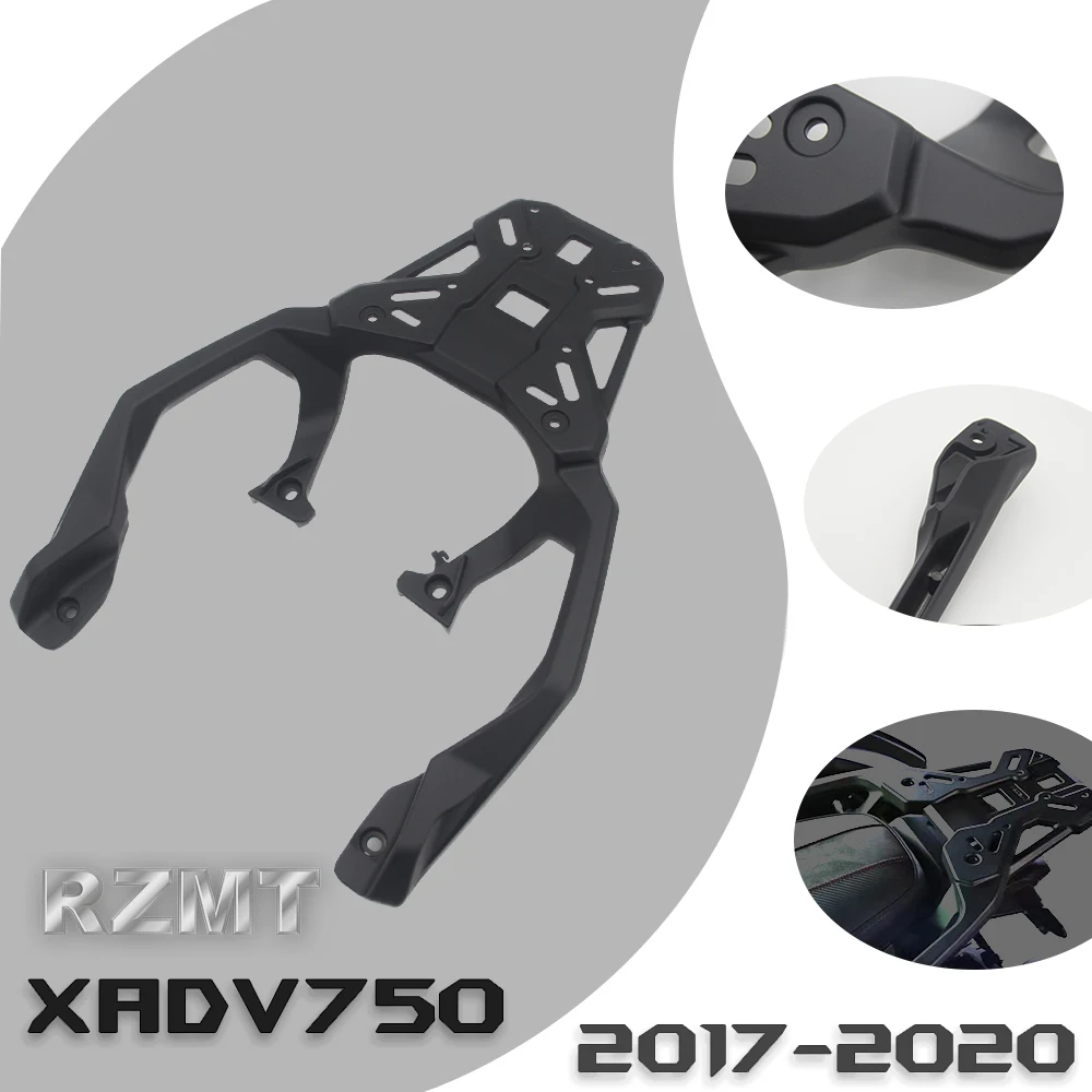 Portapacchi Posteriore Moto per HONDA XADV750 FORZA 750 NSS750 2017-20, Supporto per Bauletto e Box Portaoggetti