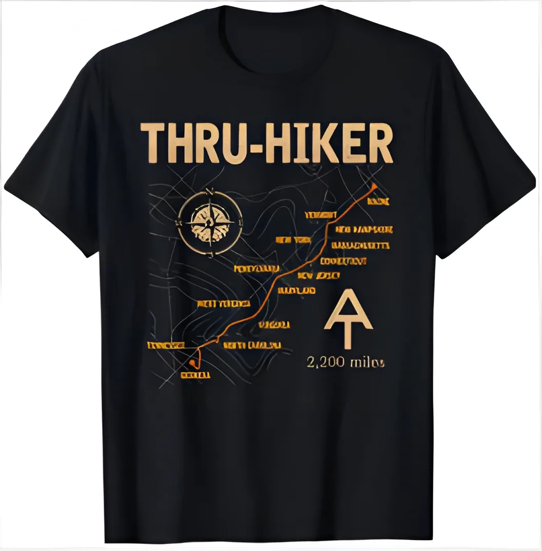 

NEW! Thruh Hiker, Appalachian Trail Hiking Men Women Gift T-Shirt