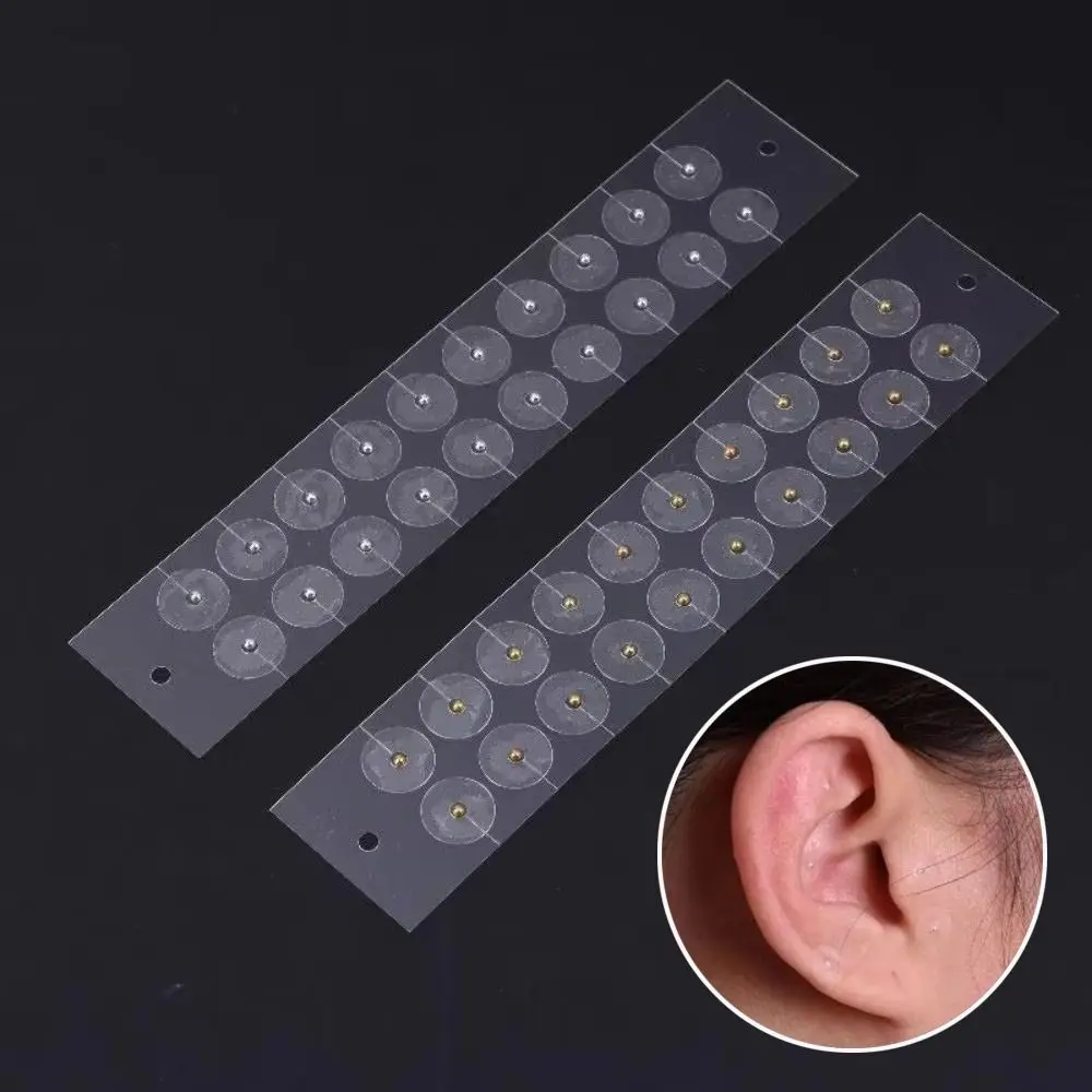 20PCS Breathable Ear Bead Patch Press Bead Acupressure Bead Auriculotherapy Patch Wellness Pressure Point